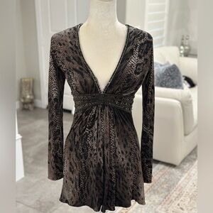 Sky Top Or Dress - Size Small